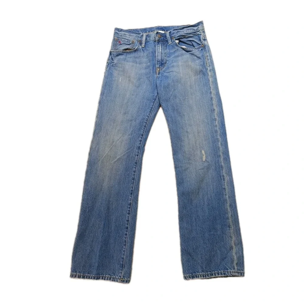 Polo Ralph Lauren Men's Size 30/30 Straight Leg Jeans RN# 41381 Distressed.